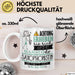 Saxophonistin Tasse Geschenk Lustiger Spruch Bitte Erheben Sie Sich Seine Majestät Die Saxophonistin Betritt Den Raum Weiß Trendation