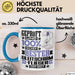 Gleitschirmflieger Geschenk Lustiger Spruch für Gleitschirmflieger Geschenkidee Bester Gleitschirmflieger Der Welt Blau Trendation