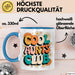 Tante Patentante Tasse Geschenk Lustige Geschenkidee Spruch Club Der Coolen Tanten Blau Trendation