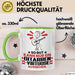 Gitarrenvirtuose Geschenk Tasse So Gut Kann Nur Ein Gitarrenvirtuose Aussehen Geschenkidee Kaffee-Becher Grün Trendation