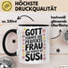 Susi Tasse Geschenk Gott Formte Die Perfekte Frau Susi Geschenkidee Schwarz Trendation