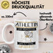 Athletin Und Prinzessin Tasse Geschenk Für Eine Athletin Geburtstag Was Ist Deine Superkraft Weiß Trendation