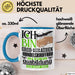 Groß- und Außenhandelskauffrau Ausbildung Start Geschenk Tasse Ich Bin Groß- und Außenhandelskauffrau In Der Ausbildung Ich Darf Das Kaffee-Becher Geschenkidee Blau Trendation