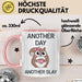 Tier Tasse Geschenk Another Day Another Slay Geschenkidee Lustig Hamster Rosa Trendation