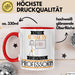Professorin Tasse Geschenk Becher Stark Attraktiv Furchtlos Professorin Lustige Geschenkidee Rot Trendation