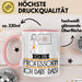 Geschenk für Professorin Tasse Lustige Geschenkidee Geburtstag Ich Bin Professorin Ich Darf Das Rosa Trendation