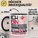 Medizinischer Fachangestellter Ausbildung Tasse Geschenk Ich Bin Medizinischer Fachangestellter In Der Ausbildung Ich Darf Das Geschenkidee Spruch Schwarz Trendation
