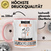 Hundepflegerin Tasse Geschenk Becher Stark Attraktiv Furchtlos Hundepflegerin Lustige Geschenkidee Rosa Trendation