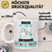 Rhythmische Gymnastin Tasse Geschenk Becher Stark Attraktiv Furchtlos Rhythmische Gymnastin Lustige Geschenkidee Weiß Trendation