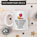 Trendation - Ein Glühwein Tasse Lustig Spruch Glühweinbecher mit Henkel Doppelwandig Glühweintassen Gläser Weihnachtsmarkt Becher Tassen Geschenk - Ein Glühwein Swei Weiß Trendation