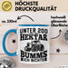 Landwirt Tasse Geschenk Unter 200 Hektar Bumms Ich Nichts Bauer Traktor Becher Blau Trendation