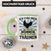Trendation - Landwirt Spruch Geschenk Tasse Landwirtschaft Geschenke für Männer Traktor Spruch Kaffeetasse Hühner-Flüsterer Bauer Grün Trendation