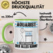 Aquarist Tasse Geschenk für Aquarist Der Mann Der Alles Kann Geschenkidee zum Geburtstag Grün Trendation