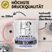 Musiktechniker Geschenk Tasse So Gut Kann Nur Ein Musiktechniker Aussehen Geschenkidee Kaffee-Becher Rosa Trendation