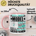 Model Geschenk Tasse Geschenkidee für Model Geburtstag Lustiger Spruch Ich Bin Model Ich Kann Es Dir Erklären Aber Nicht Für Dich Verstehen Funny Rosa Trendation