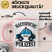 Polizist Tasse Geschenk Lustige Geschenkidee Spruch Nachwuchs Polizist Rosa Trendation