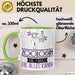 Zoologin Geschenk Tasse Becher Die Frau Die Allen Kann Geschenkidee für eine Zoologin Lustig Grün Trendation