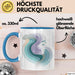 Achtsamkeitsexperte Tasse Geschenkidee für Zen Begleiter Blau Trendation
