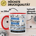 Popsängerin Tasse Geschenk Spruch Wer Will Schon Prinzessin Sein Wenn Man Auch Popsängerin Sein Kann Rot Trendation