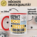 Segler Geschenk Lustiger Spruch für Segler Geschenkidee Bester Segler Der Welt Rot Trendation