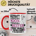 Softballspielerin Geschenk Lustiger Spruch für Softballspielerin Geschenkidee Bester Softballspielerin Der Welt Rot Trendation