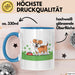 Hundebesitzer Tasse Geschenk Lustige Geschenkidee Spruch Für Hunde Eltern Blau Trendation