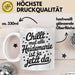 Heidemarie Tasse Geschenk Chillt Mal Alle Heidemarie Ist Ja Jetzt Da Geschenkidee Becher mit Name Weiß Trendation