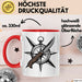 Survivalist Tasse Geschenkidee für Prepper und Outdoor Fans Rot Trendation