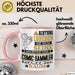 Comic-Sammler Geschenk Tasse Lustiger Spruch Erheben Sie Sich Der Comic-Sammler Betritt den Raum Rosa Trendation