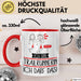 Geschenk für Trailrunnerin Tasse Lustige Geschenkidee Geburtstag Ich Bin Trailrunnerin Ich Darf Das Rot Trendation