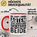 Humor Tasse Geschenk Es Gibt 2 Arten Von Menschen Ich Hasse Sie Beide Becher Rot Trendation