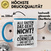 Cornelia Tasse Geschenk Alle Sagten Das Geht Nicht Aber Dann Kam Cornelia Und Hat Es Einfach Gemacht Geschenkidee Becher mit Name Blau Trendation
