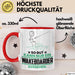 Wakeboarder Geschenk Tasse So Gut Kann Nur Ein Wakeboarder Aussehen Geschenkidee Kaffee-Becher Rot Trendation