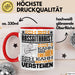Bassgitarrist Geschenk Tasse Geschenkidee für Bassgitarrist Geburtstag Lustig Ich Bin Bassgitarrist Ich Kann Es Dir Erklären Aber Nicht Für Dich Verstehen Rot Trendation