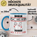 Boxerin Tasse Geschenk Ich Bin Boxerin Warum Weil Ich Es Kann Geschenkidee Geburtstag Blau Trendation