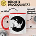 Nashorn Tasse Geschenk Lustige Geschenkidee Spruch Rot Trendation