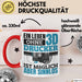 3D Drucker Tasse "Ein Leben Ohne 3D Drucker Ist möglich aber sinnlos" Geschenkidee Rot Trendation