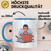 Maurer Tasse Geschenk Lustige Geschenkidee Spruch Für Ziegelbauer Blau Trendation