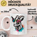 Ziegenbauer Ziegen Tier Sonnenbrille Tasse Geschenk Lustige Geschenkidee Spruch Weiß Trendation