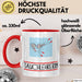 Geschenk für Tauchlehrerin Tasse Lustige Geschenkidee Geburtstag Ich Bin Tauchlehrerin Ich Darf Das Rot Trendation