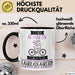 Fahrradfahrerin Tasse Geschenk Becher Stark Attraktiv Furchtlos Fahrradfahrerin Lustige Geschenkidee Trendation