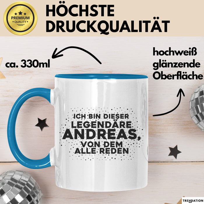 Andreas Tasse Ich Bin Dieser Legendaere Andreas, Von Dem Alle Reden