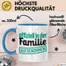 Schwager Tasse Geschenk Schwägerin Offiziell In Der Familie Aufgenommen Lustig Becher Blau Trendation