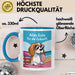 Büroarbeit Kollege Abschied Tasse Geschenk Lustige Geschenkidee Spruch Alles Gute Für Die Zukunft Blau Trendation