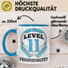 11. Geburtstag Gamer Tasse Geschenk Level 11 Freigeschaltet Blau Trendation