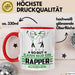 Rapper Geschenk Tasse So Gut Kann Nur Ein Rapper Aussehen Geschenkidee Kaffee-Becher Rot Trendation