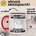 Hobbymeteorologe Tasse Geschenk für Hobbymeteorologe Der Mann Der Alles Kann Geschenkidee zum Geburtstag Rot Trendation