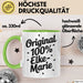 Elke-Marie Tasse Geschenk Original 100% Elke-Marie Geschenkidee Geburtstag Grün Trendation
