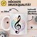 Musikliebhaber Musiker Tasse Geschenk Lustige Geschenkidee Spruch Weiß Trendation