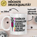 Krankenschwester Pflege Betreuung Tasse Geschenk Lustige Geschenkidee Spruch Pflege Weiß Trendation